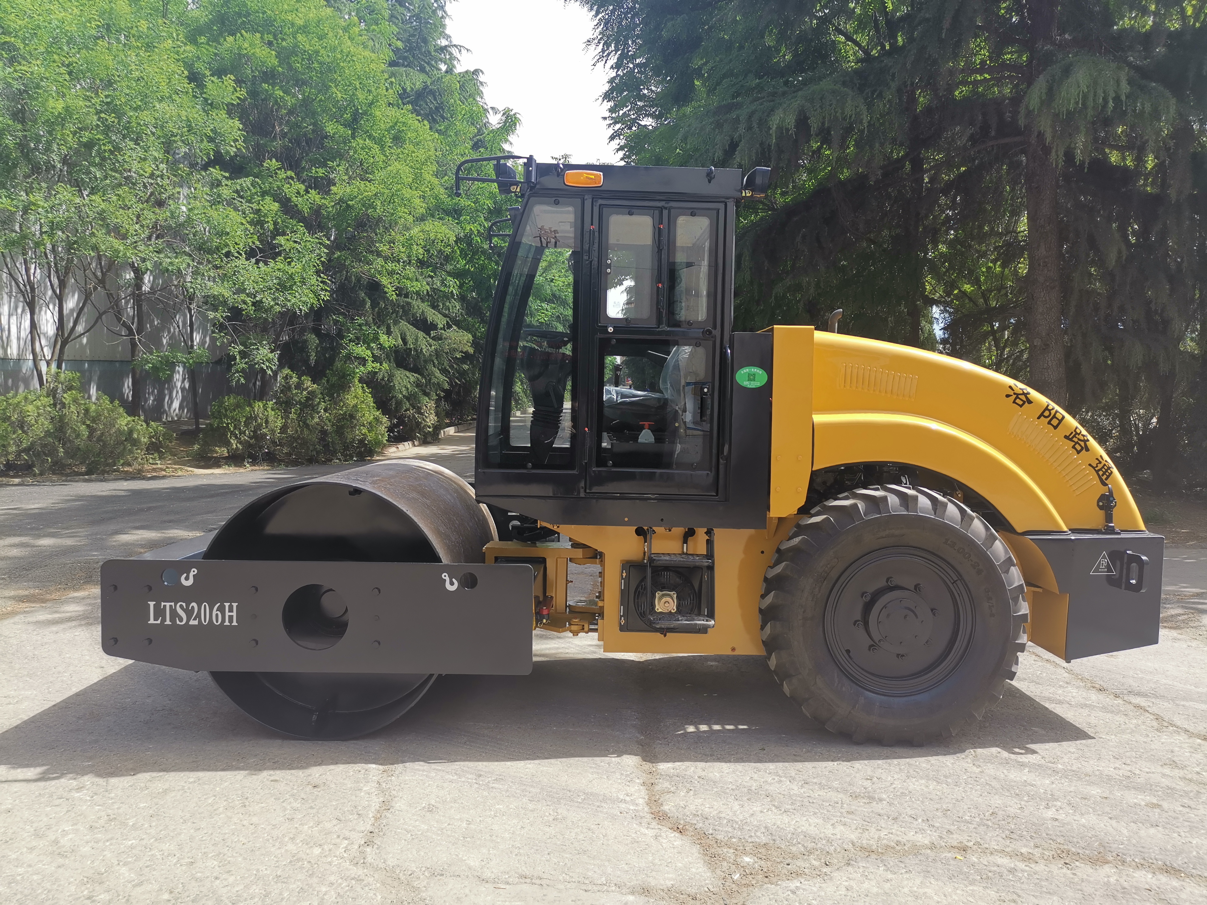 LTS206H road roller 6t Hydraulic Drive Single Drum Road Roller 