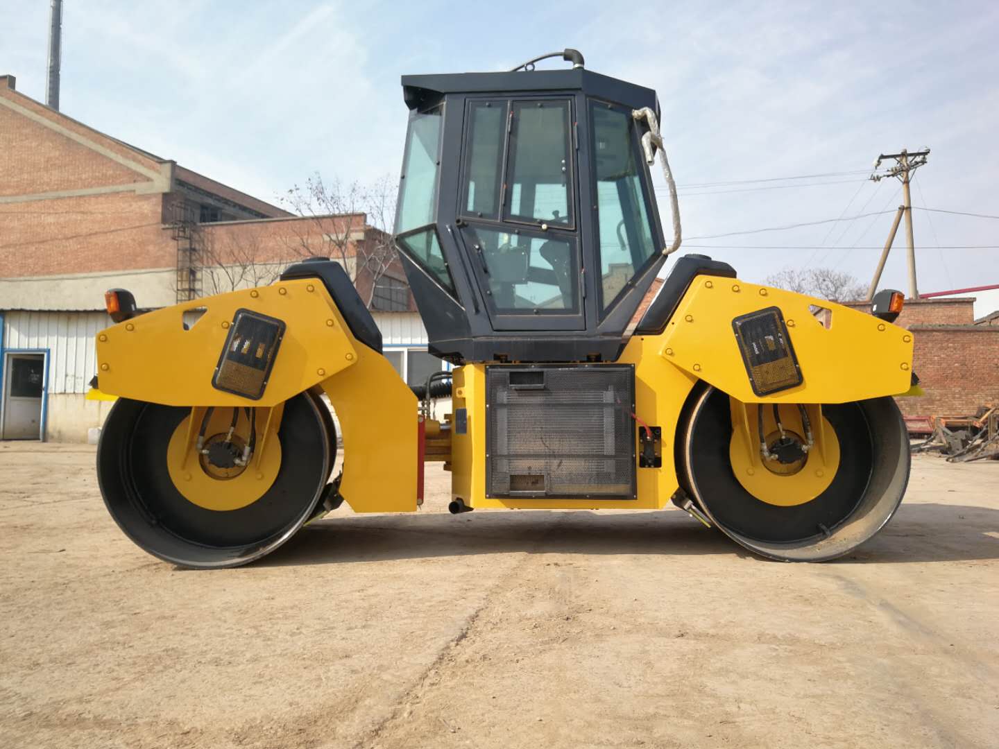 LTC210 road roller 10 Tons Hydraulic Double Tandem Vibratory Road Roller