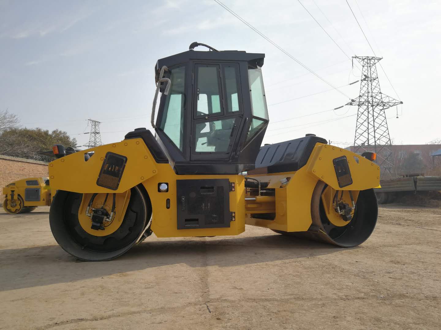 LTC210 road roller 10 Tons Hydraulic Double Tandem Vibratory Road Roller