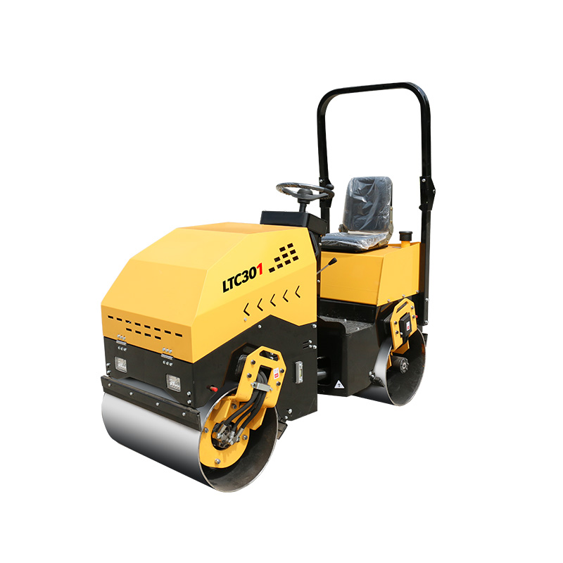 LTC301 China Construction Machine 1Ton Small road roller 