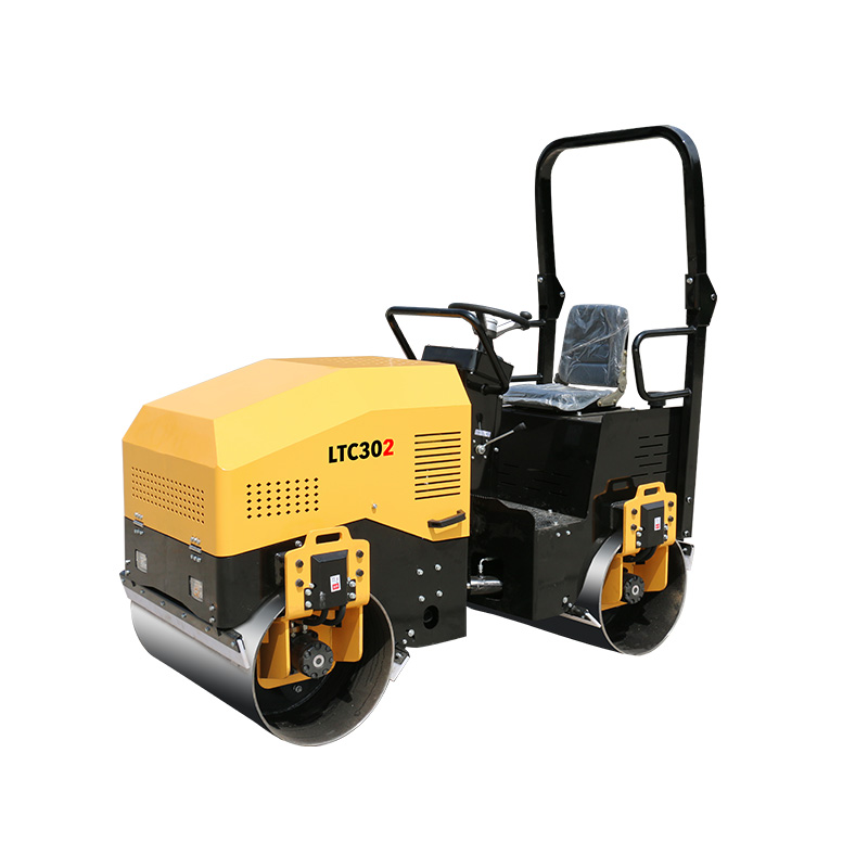 LTC302 Road Roller 2Ton Double Drum Road Roller Machinery for Road Construction